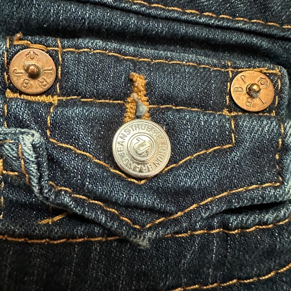 👀 True Religion Becky Mom Size 28 Petite - Picture 6 of 12